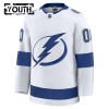 Lapsille NHL Tampa Bay Lightning Pelipaita Custom Fanatics Premium 2024-25 vieras Valkoinen